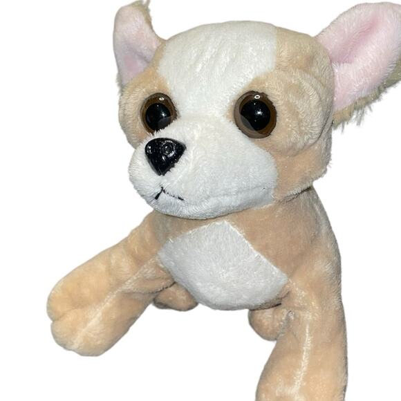 Ganz Plush Dog Chihuahua Stuffed Animal Webkinz Nursery Baby Shower Gift 7” - Picture 2 of 8